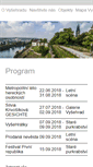 Mobile Screenshot of praha-vysehrad.cz